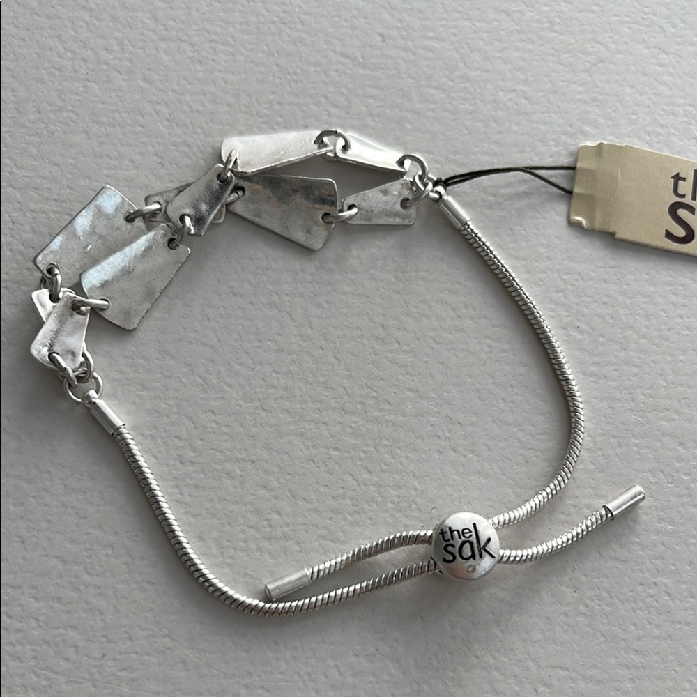 The Sak Silver Bracelet with Minimalist Elegance
